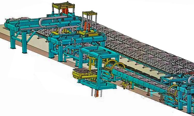 東恒全自動靜壓造型生產(chǎn)線